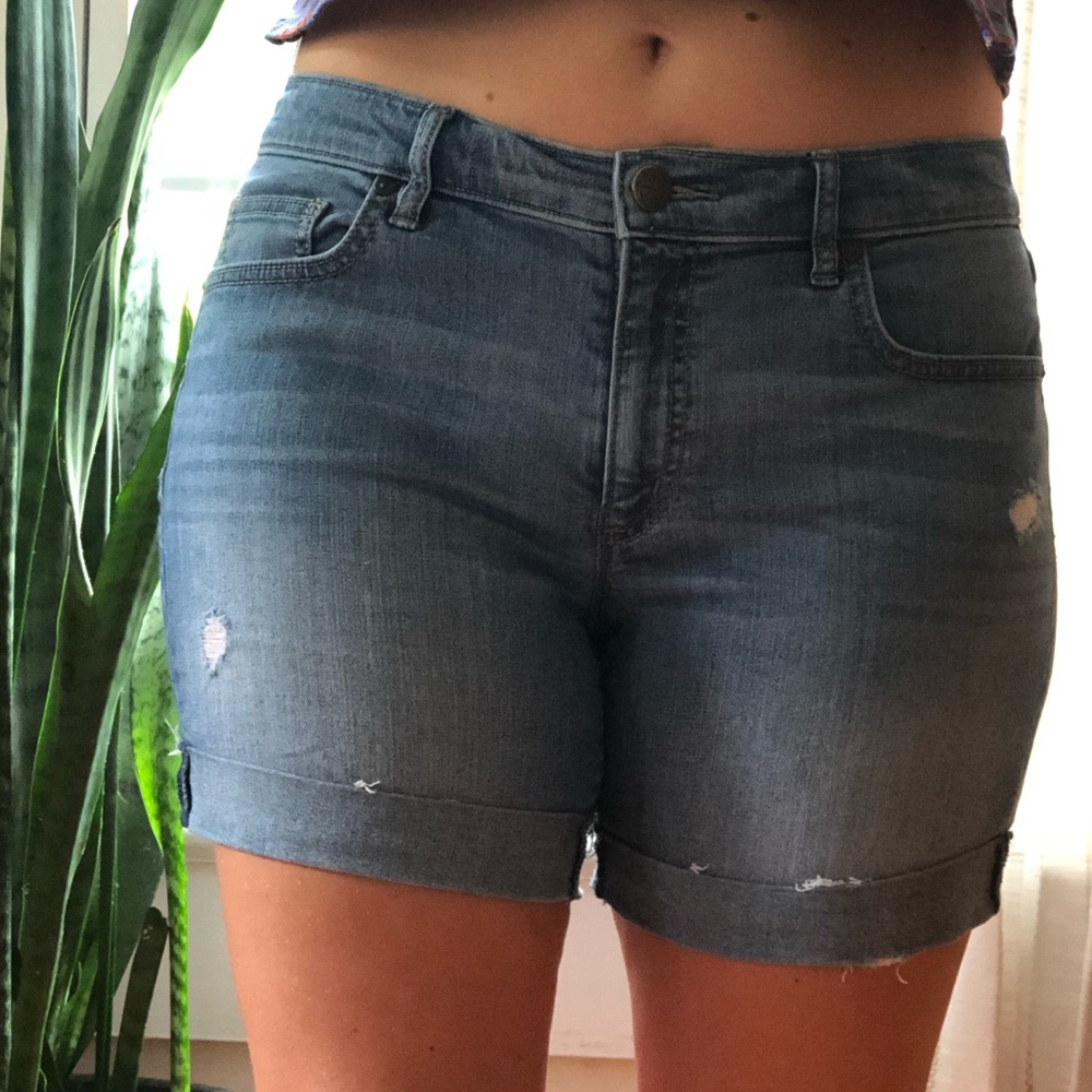 Ann Taylor Loft Jean Shorts